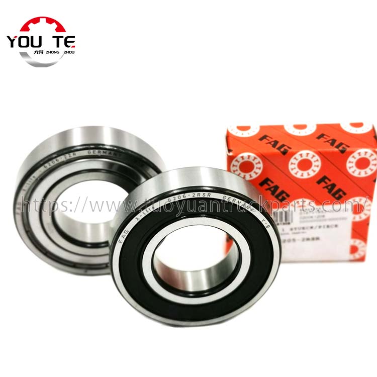 শিল্পের জন্য FAG ইস্পাত গভীর খাঁজ বল bearings